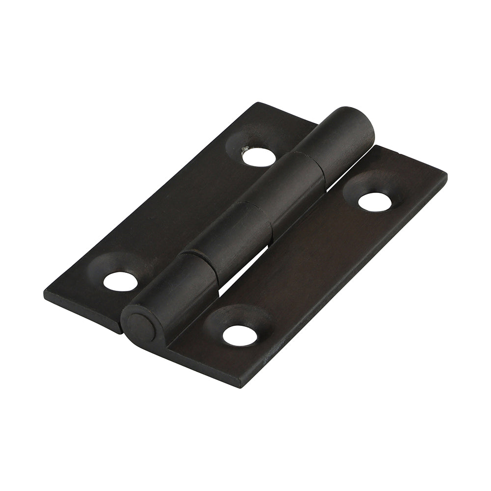 This is an image of Timco - Solid Drawn Hinge - Solid Brass - Bronze 38 x 22 (1 Pairs Bag) 234357