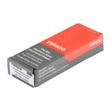 This is an image of Timco - Double Stainless Steel Washered Butt Hinge - Solid Brass - Polished Chrome 76 x 50 (1 Pairs Box) 234381