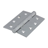 This is an image of Timco - Performance Ball Race Hinge - Solid Brass - Satin Chrome 102 x 76 (1 Pairs Box) 234591