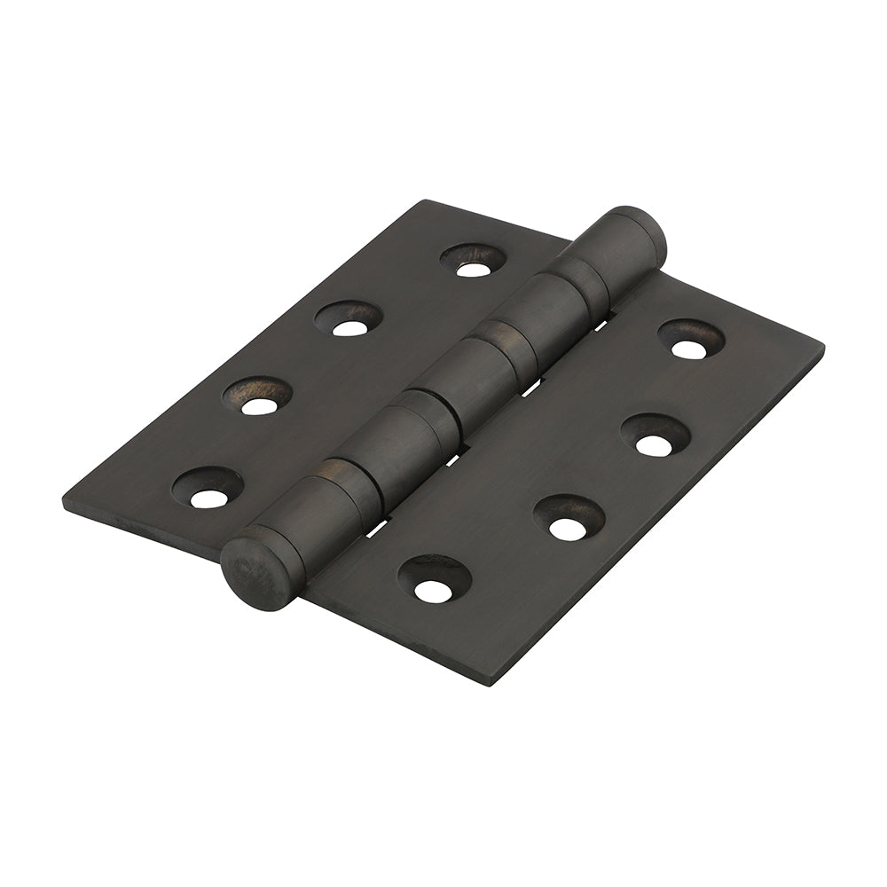 This is an image of Timco - Performance Ball Race Hinge - Solid Brass - Bronze 102 x 76 (1 Pairs Box) 234759