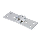 This is an image of Timco - Counterflap Hinge - Solid Brass - Polished Chrome 100 x 40 (1 Pairs Box) 234807