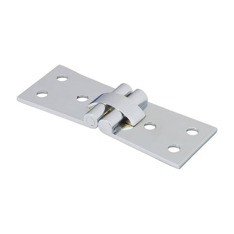 This is an image of Timco - Counterflap Hinge - Solid Brass - Polished Chrome 100 x 40 (1 Pairs Box) 234807