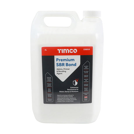 This is an image of Timco - Premium SBR Bond 5L (1 Each Bottle) PCS236010