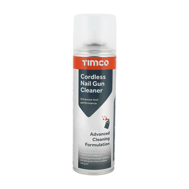 This is an image of Timco - Cordless Nail Gun Cleaner 300ml (1 Each Can) PCS237003