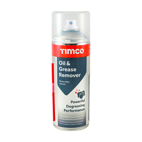 This is an image of Timco - Oil & Grease Remover 380ml (1 Each Can) PCS237156