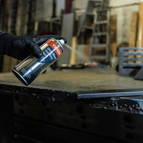 This is an image of Timco - Gloss Black Finishing Paint 380ml (1 Each Can) PCS237190