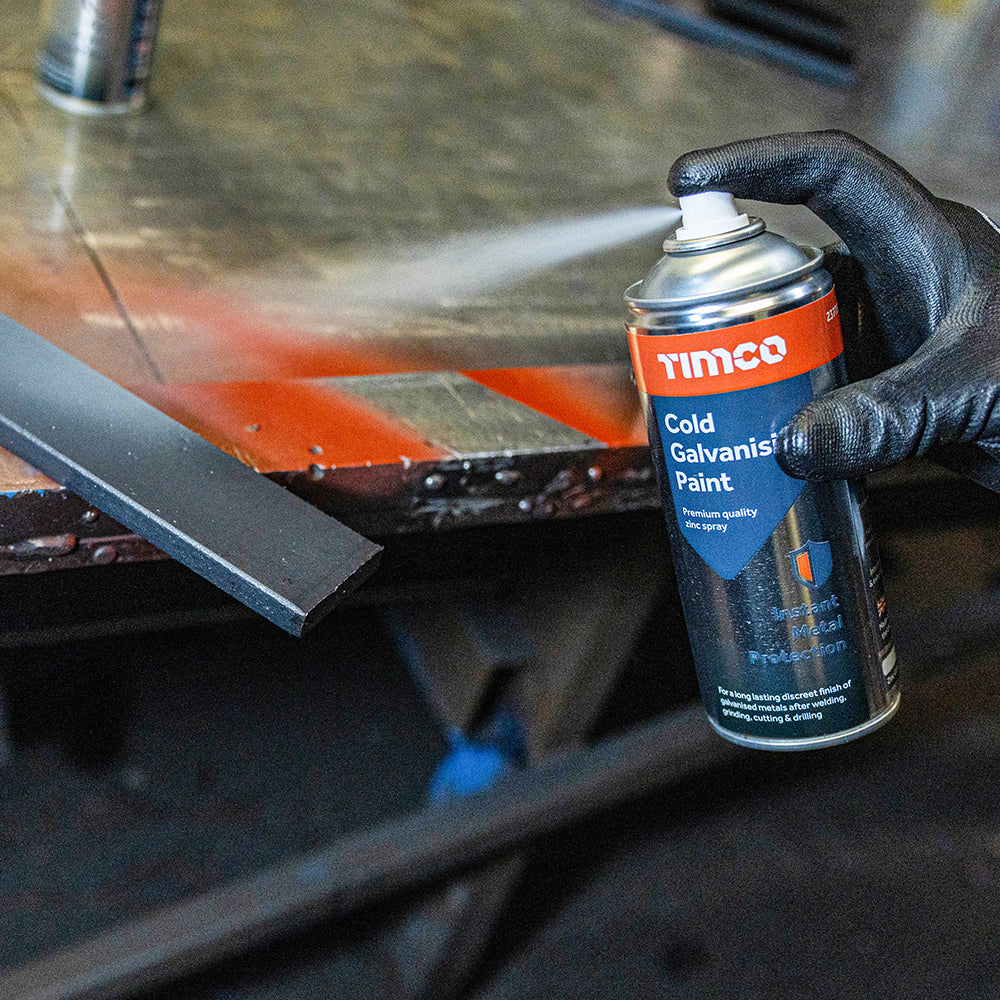 This is an image of Timco - Cold Galvanising Paint 380ml (1 Each Can) PCS237750