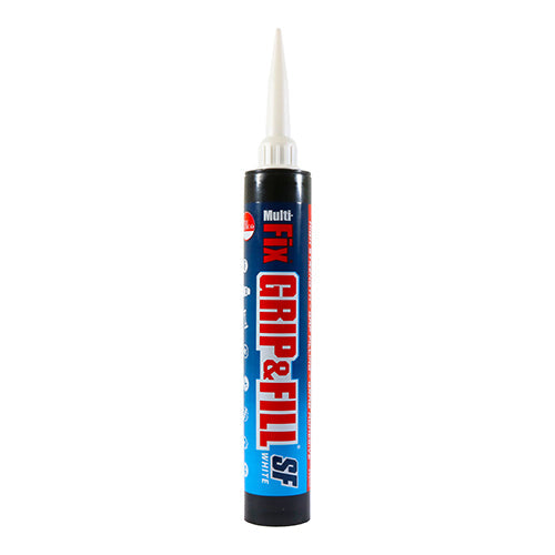 This is an image of Timco - Grip & Fill - Solvent Free - White 350ml PCS247318