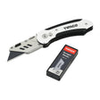 This is an image of Timco - Folding Utility Knife & Blades 60 x 19 x 0.6 (1 Each Blister Pack) 253017