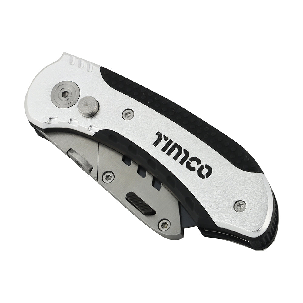 This is an image of Timco - Folding Utility Knife & Blades 60 x 19 x 0.6 (1 Each Blister Pack) 253017