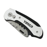 This is an image of Timco - Folding Utility Knife & Blades 60 x 19 x 0.6 (1 Each Blister Pack) 253017