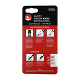 This is an image of Timco - Safety Utility Knife 60 x 19 x 0.6 (1 Each Backing Card) 253412