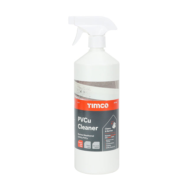This is an image of Timco - PVCu Cleaner 1L (1 Each Bottle) PCS257105
