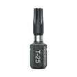 This is an image of Timco - Impact Driver Bits - TX TX25 x 25 (10 Pieces Handy Bit Pack) 25TX25X6