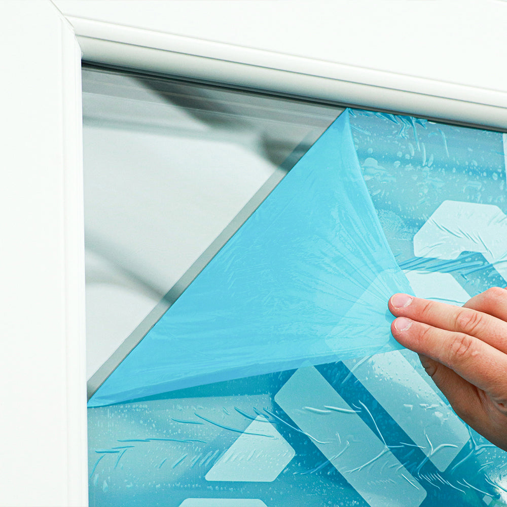 This is an image of Timco - Protective Film - For Glass 25m x 0.6m 25WP