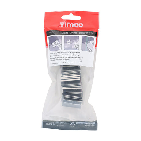 This is an image of Timco - HallClip+Ãƒâ€šÃ‚Â® Lead Flashing Fixing Clips 16 - 26mm (25 Pieces TIMpac) 269333