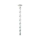 This is an image of Timco - Helical Flat Roof Fixing - Zinc 8.0 x 135mm (25 Pieces Bag) 269991