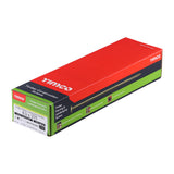 This is an image of Timco - Timber Frame Construction & Landscaping Screws - Wafer - Exterior - Green Organic 8.0 x 275mm - (25 PCS Box) 275INW