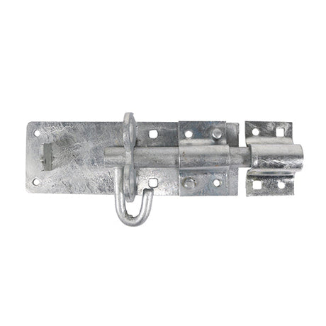 This is an image of Timco - Heavy Brenton Padbolt - Hot Dipped Galvanised 6" (1 Each Plain Bag) 282656
