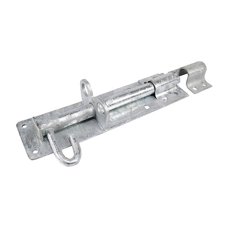 This is an image of Timco - Heavy Brenton Padbolt - Hot Dipped Galvanised 10" (1 Each Plain Bag) 282953