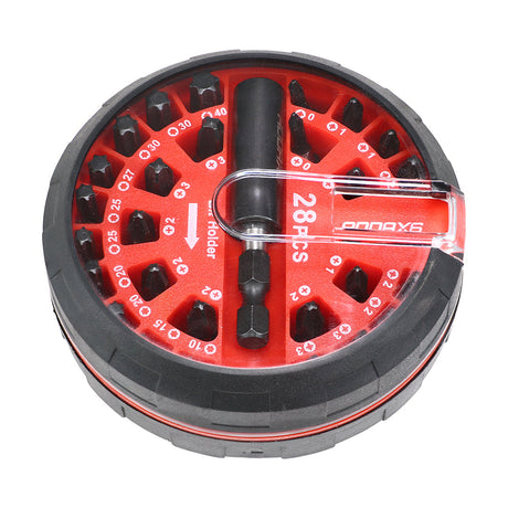 This is an image of Timco - Impact Driver Bit Set 28pcs (28 Pieces Unit) 28SETX6