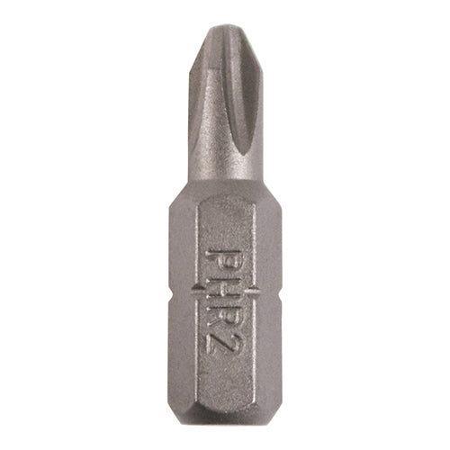 This is an image of Timco - S2 Driver Bits - PH No.2 x 25 (10 Pieces Blister Pack) 2PH25PACK