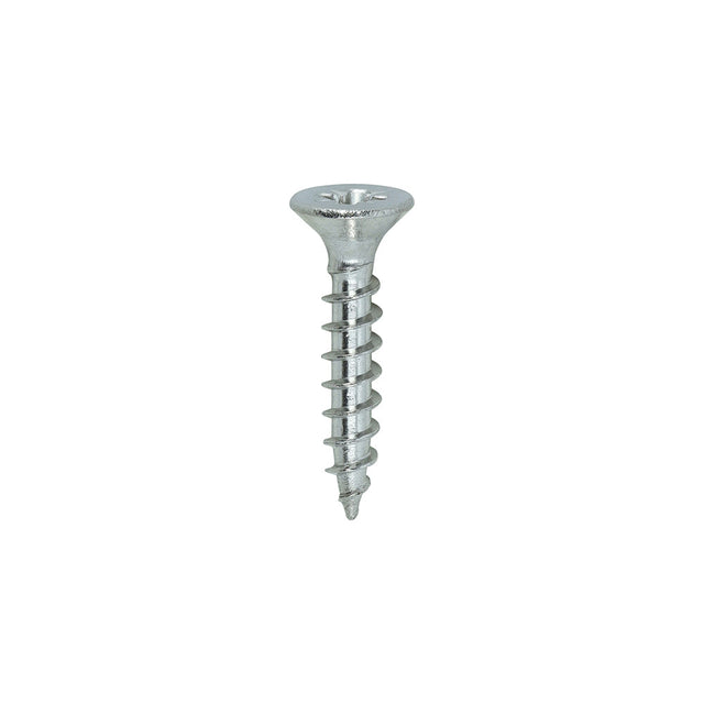 This is an image of Timco - Classic Multi-Purpose Screws - PZ - Double Countersunk - A4 Stainless Steel 3.0 x 16mm - (200 PCS Box) 30016CLA4