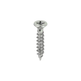 This is an image of Timco - Classic Multi-Purpose Hinge Screws - PZ - Countersunk - Nickel 3.0 x 16mm - (200 PCS Box) 30016CLAHN