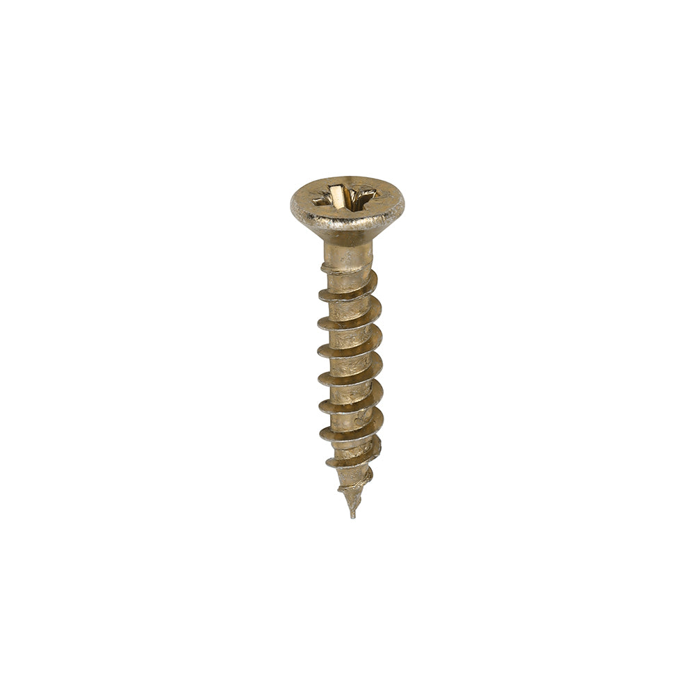 This is an image of Timco - Classic Multi-Purpose Hinge Screws - PZ - Countersunk - Yellow 3.0 x 16mm - (200 PCS Box) 30016CLAH
