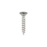 This is an image of Timco - Classic Multi-Purpose Screws - PZ - Double Countersunk - A2 Stainless Steel 3.0 x 16mm - (200 PCS Box) 30016CLASS