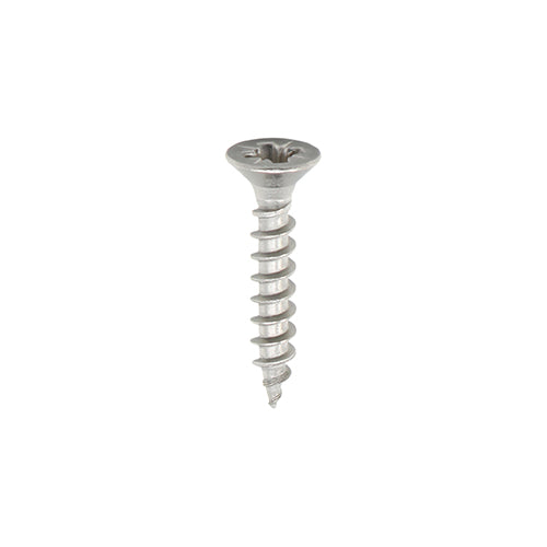 This is an image of Timco - Classic Multi-Purpose Screws - PZ - Double Countersunk - A2 Stainless Steel 3.0 x 16mm - (200 PCS Box) 30016CLASS