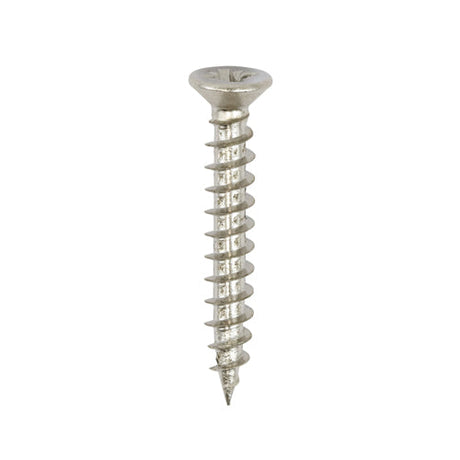 This is an image of Timco - Classic Multi-Purpose Hinge Screws - PZ - Countersunk - Nickel 3.0 x 20mm - (200 PCS Box) 30020CLAHN