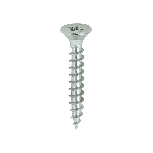 This is an image of Timco - Classic Multi-Purpose Screws - PZ - Double Countersunk - A2 Stainless Steel 3.0 x 20mm - (200 PCS Box) 30020CLASS