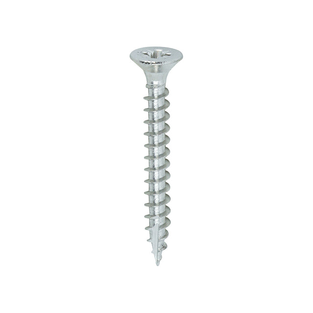 This is an image of Timco - Classic Multi-Purpose Screws - PZ - Double Countersunk - A2 Stainless Steel 3.0 x 25mm - (200 PCS Box) 30025CLASS