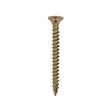 This is an image of Timco - Classic Multi-Purpose Screws - PZ - Double Countersunk - Yellow 3.0 x 30mm - (200 PCS Box) 30030CLAF