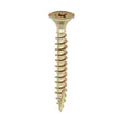 This is an image of Timco - Classic Multi-Purpose Screws - PZ - Double Countersunk - Yellow 3.0 x 40mm - (200 PCS Box) 30040CLAF