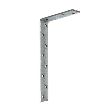 This is an image of Timco - Restraint Straps - Light Duty - Bent - Galvanised 200/100mm 300BRSL