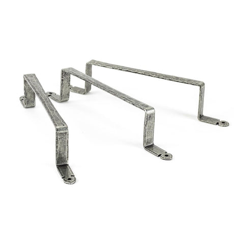 From The Anvil - Pewter Oak Box Lock & Octagonal Knob Set | Sku. 33004 | Trade Door Handles.