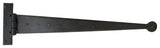 From The Anvil - Black 18" Penny End T Hinge (pair) | Sku. 33009 | Trade Door Handles.