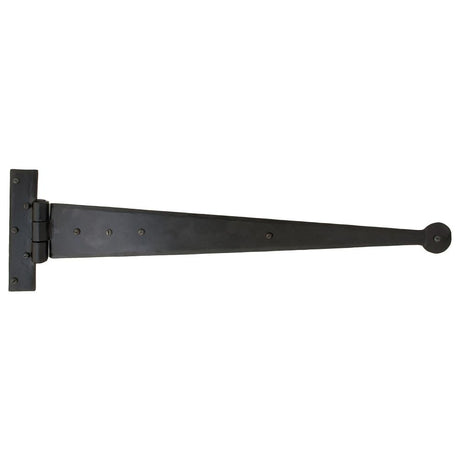 From The Anvil - Black 18" Penny End T Hinge (pair) | Sku. 33009 | Trade Door Handles.