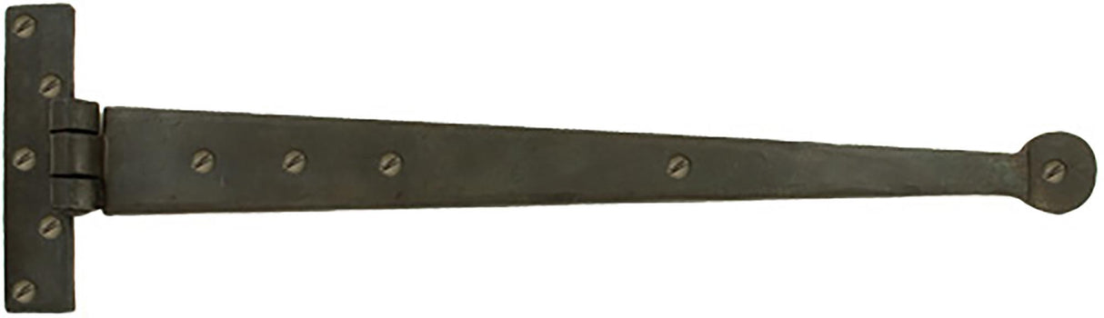 From The Anvil - Beeswax 18" Penny End T Hinge (pair) | Sku. 33010 | Trade Door Handles.