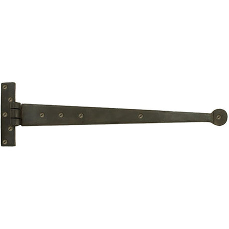 From The Anvil - Beeswax 18" Penny End T Hinge (pair) | Sku. 33010 | Trade Door Handles.