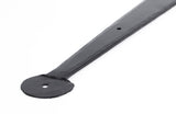 From The Anvil - Black 22" Penny End T Hinge (pair) | Sku. 33012 | Trade Door Handles.