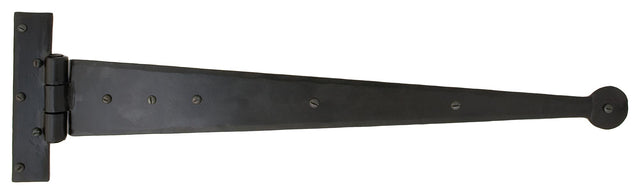 From The Anvil - Black 22" Penny End T Hinge (pair) | Sku. 33012 | Trade Door Handles.