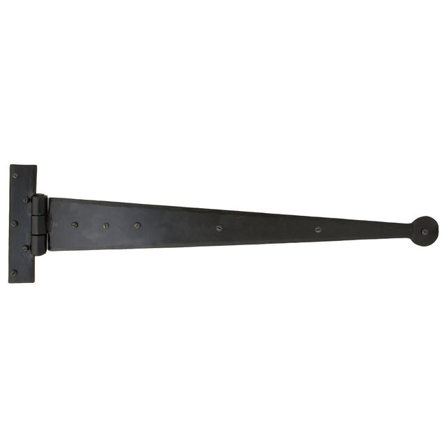 From The Anvil - Black 22" Penny End T Hinge (pair) | Sku. 33012 | Trade Door Handles.