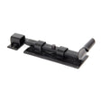 From The Anvil - Black 4" Straight Door Bolt | Sku. 33013 | Trade Door Handles.