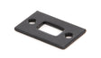 From The Anvil - Black Mortice Plate for 4" Cranked Bolt | Sku. 33014R | Trade Door Handles.