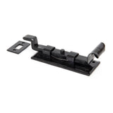 From The Anvil - Black 4" Cranked Door Bolt | Sku. 33014 | Trade Door Handles.
