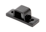 From The Anvil - Black Receiver Bridge for 6" Straight Bolt | Sku. 33015R | Trade Door Handles.