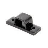 From The Anvil - Black Receiver Bridge for 6" Straight Bolt | Sku. 33015R | Trade Door Handles.